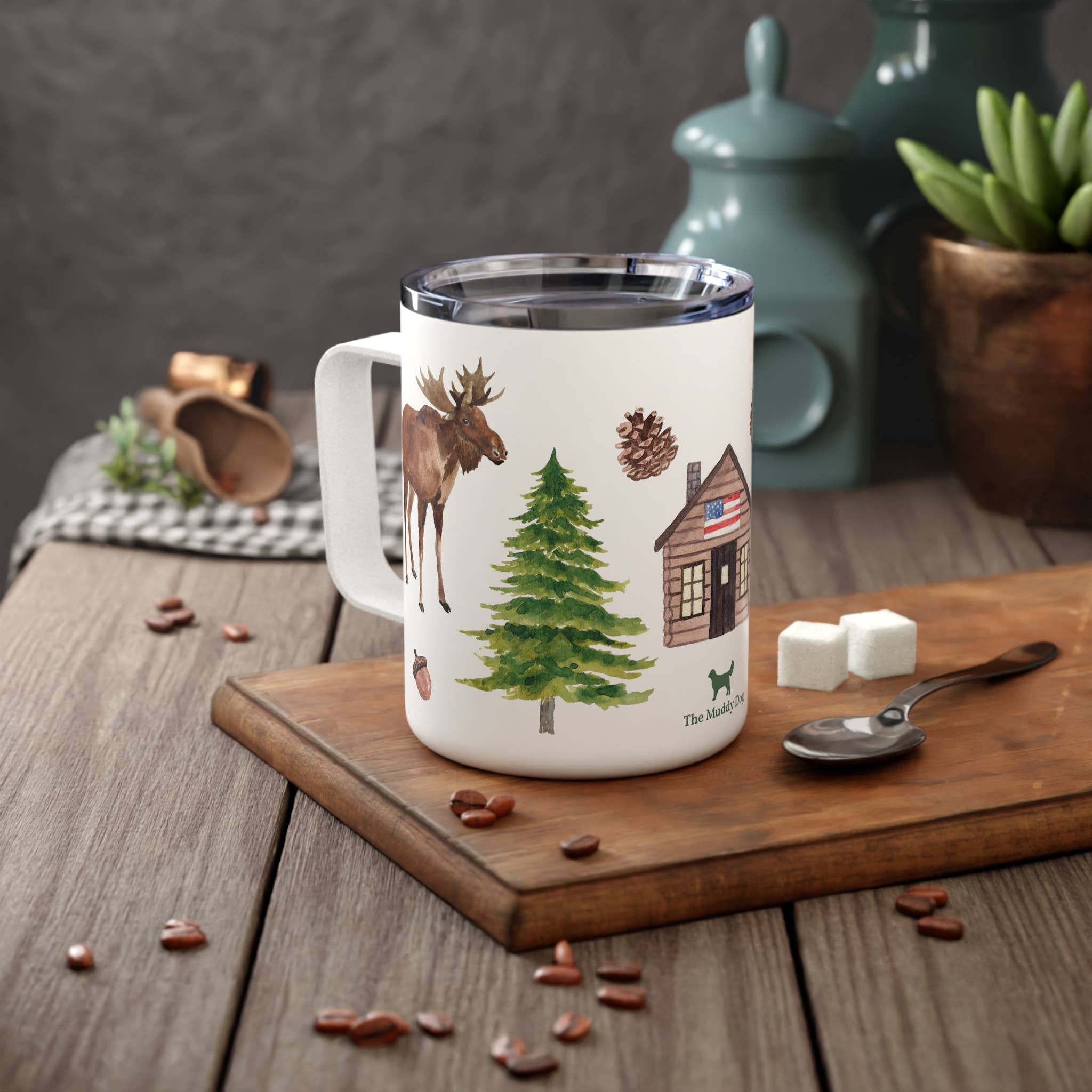 North Woods Insulated Travel Mug
