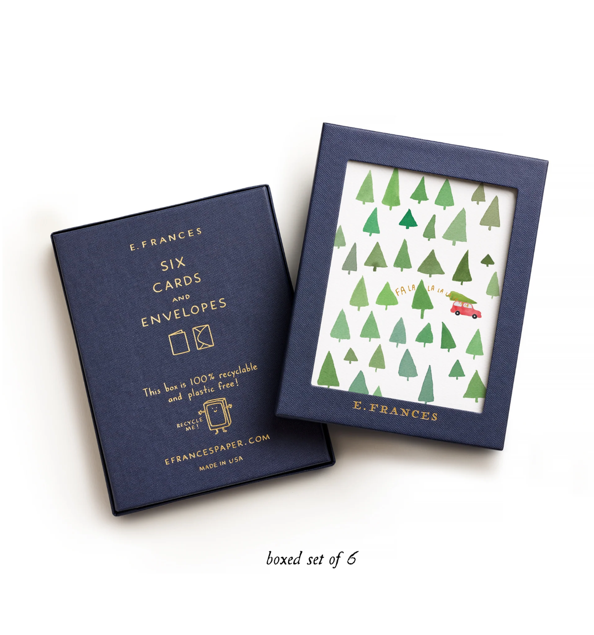 Fa La La La La Trees — Christmas Card Boxed Set