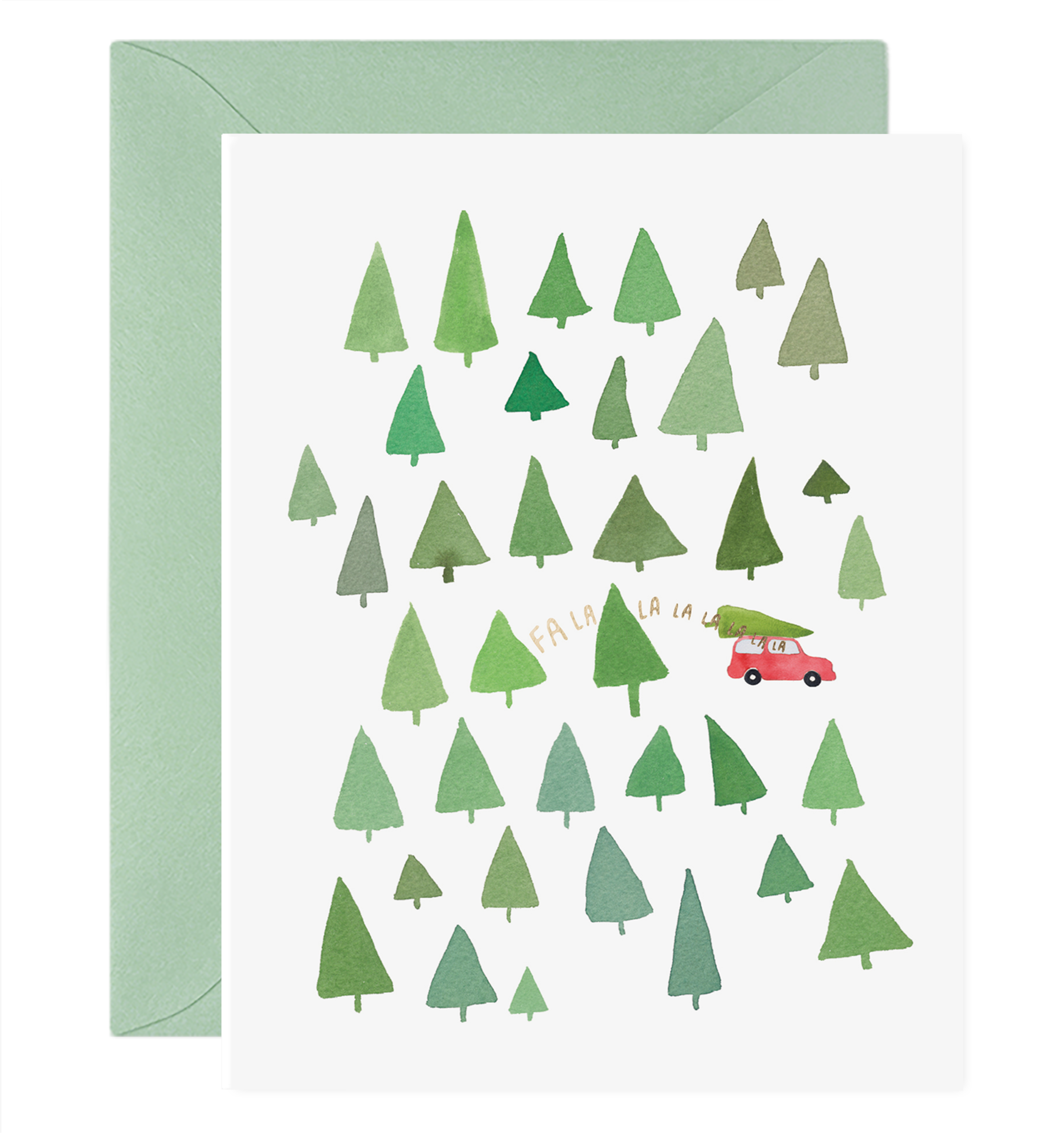 Fa La La La La Trees — Christmas Card Boxed Set
