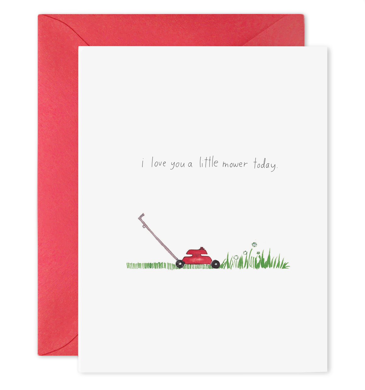 Love You A Little Mower — Father's Day Card