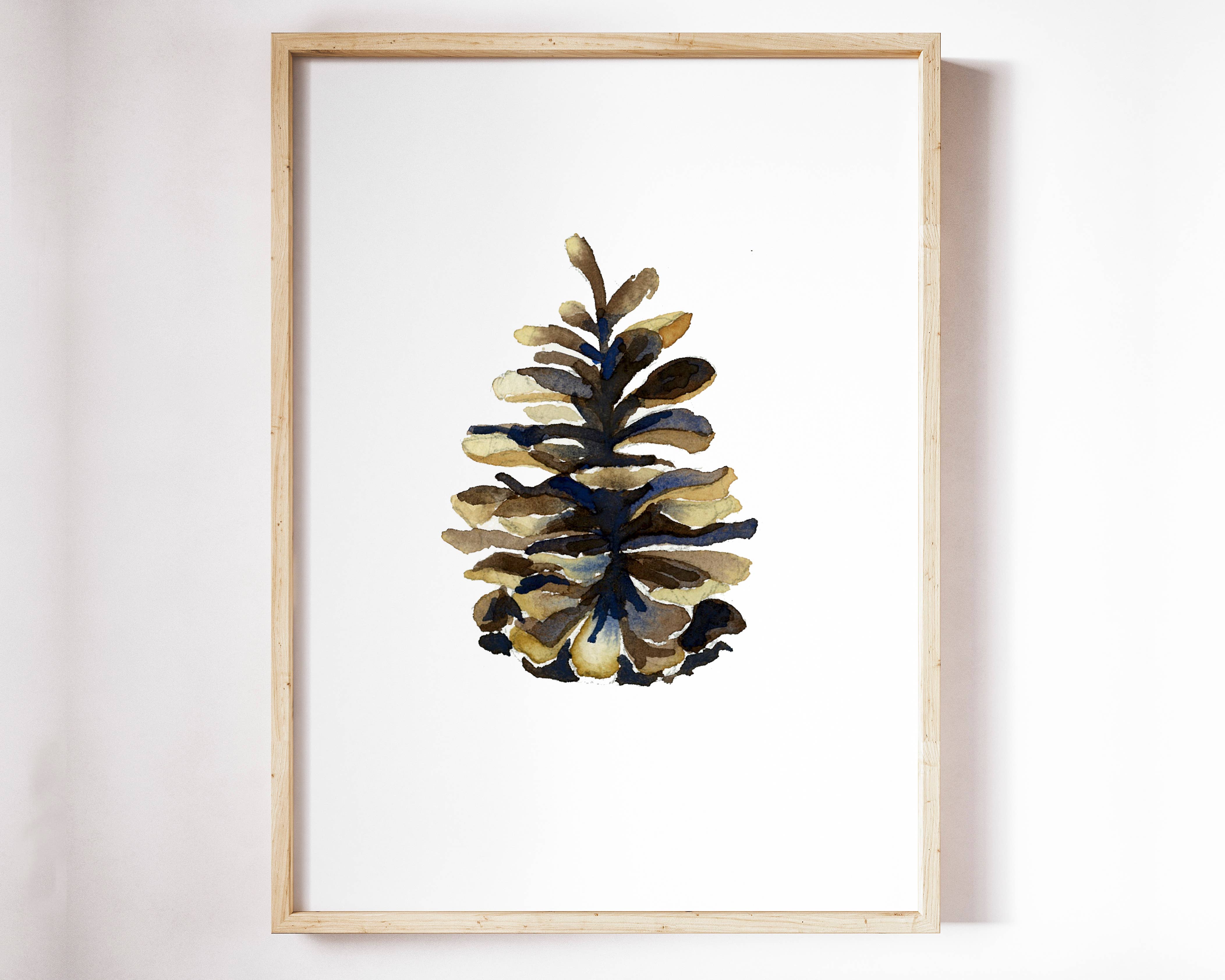 Pinecone Art Print