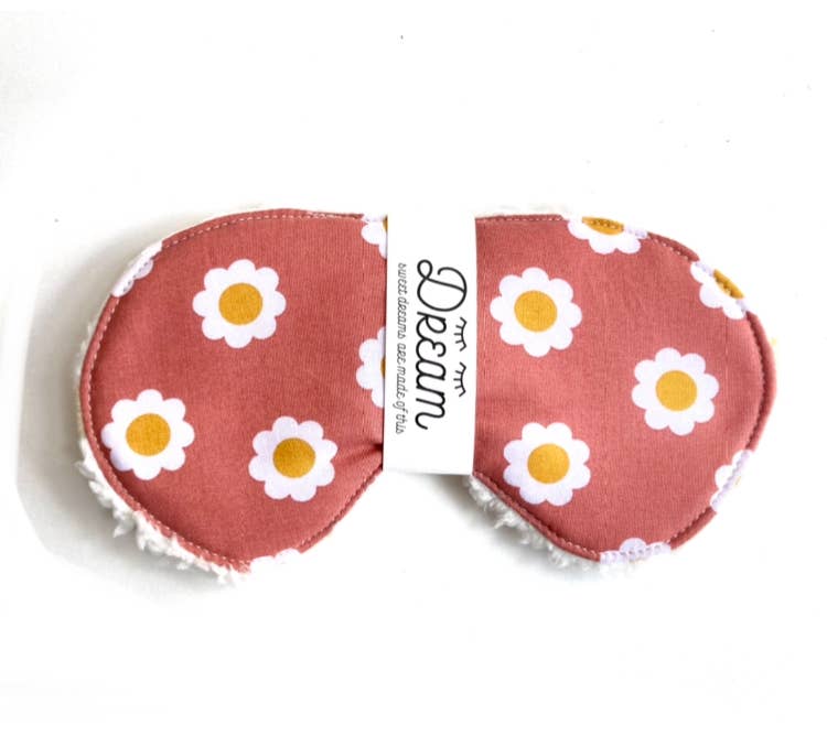 Sweet Dreams Sleep Mask | Terra Cotta Daisy