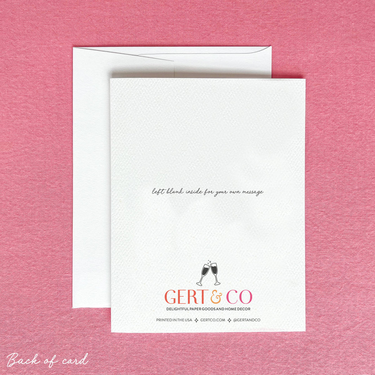 Thanks for Being Like a Mom to Me — Mother's Day Card