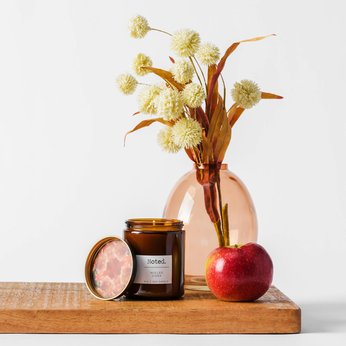 Mulled Cider Soy Candle | 8 oz Jar