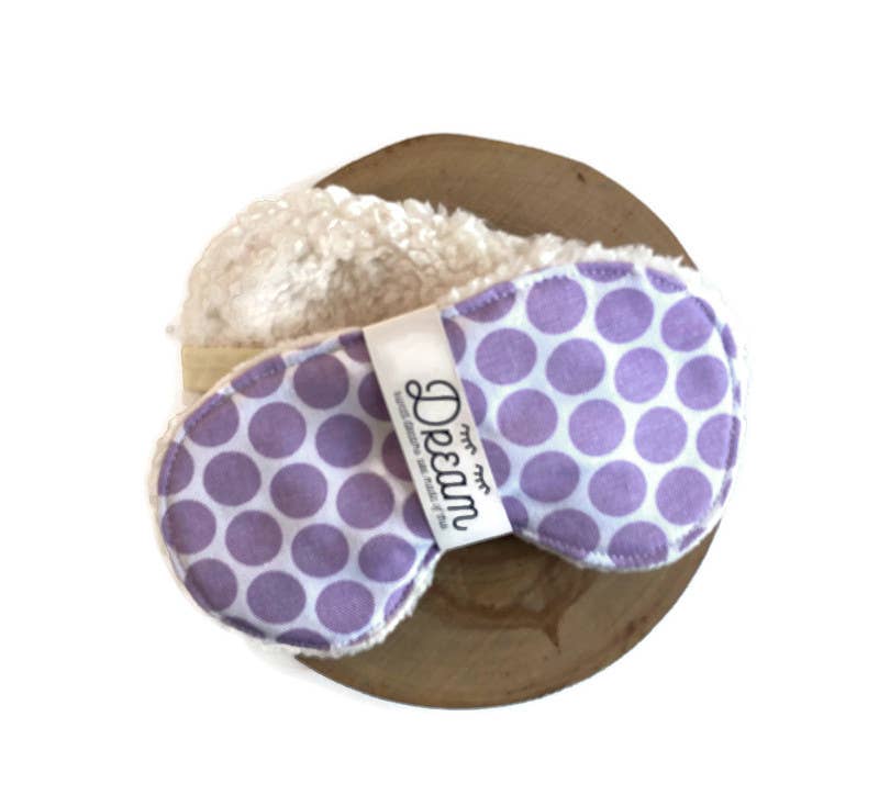 Sweet Dreams Sleep Mask | Lavender Dot
