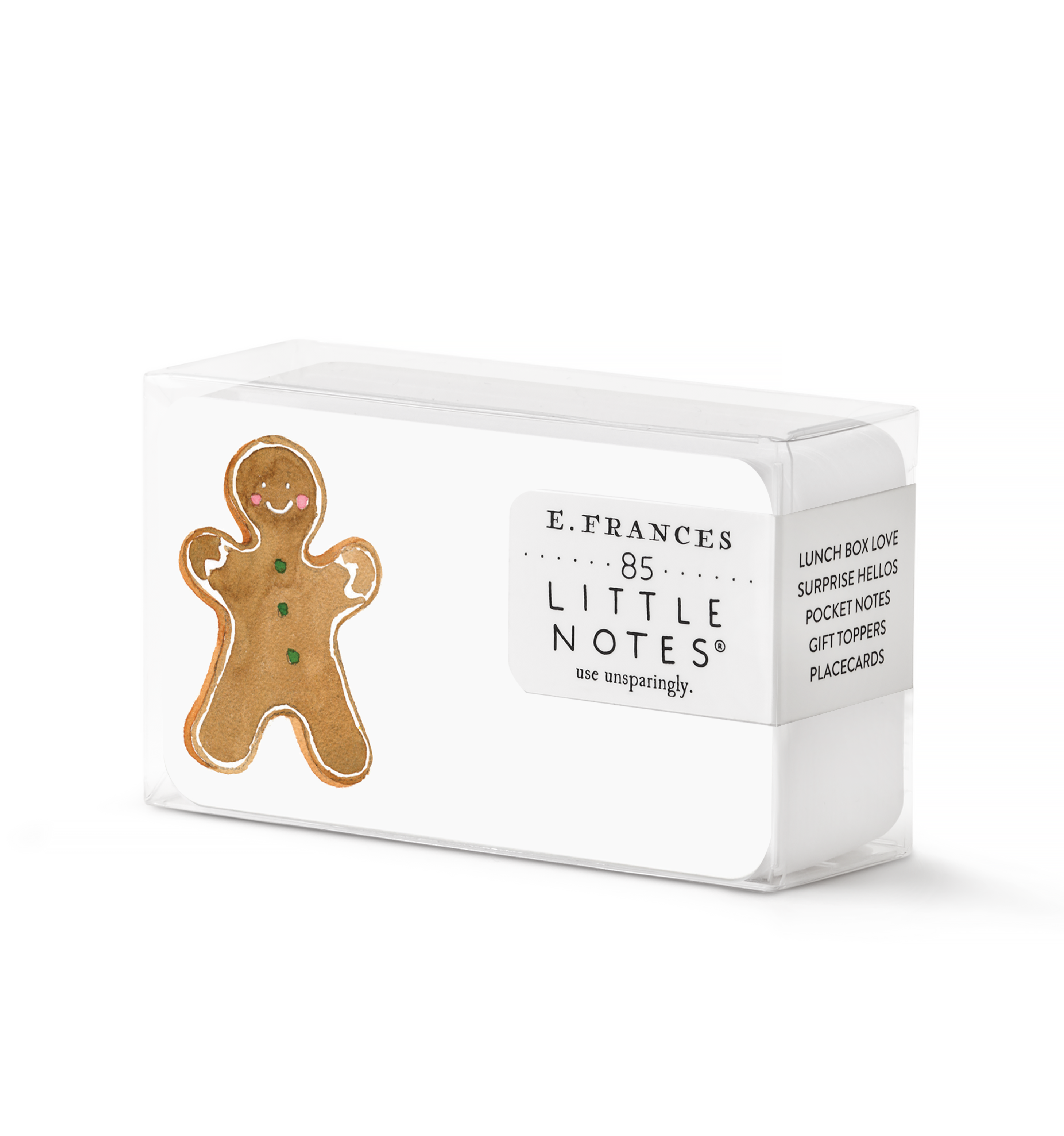Gingerbread Little Notes® — Mini Notecard Set