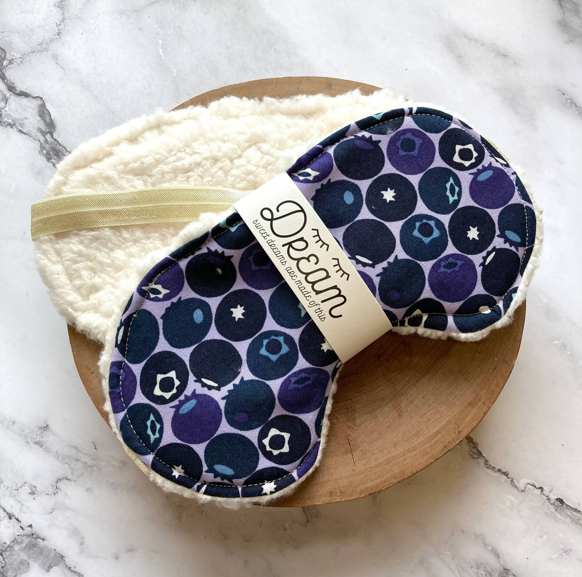 Sweet Dreams Sleep Mask | Blueberry