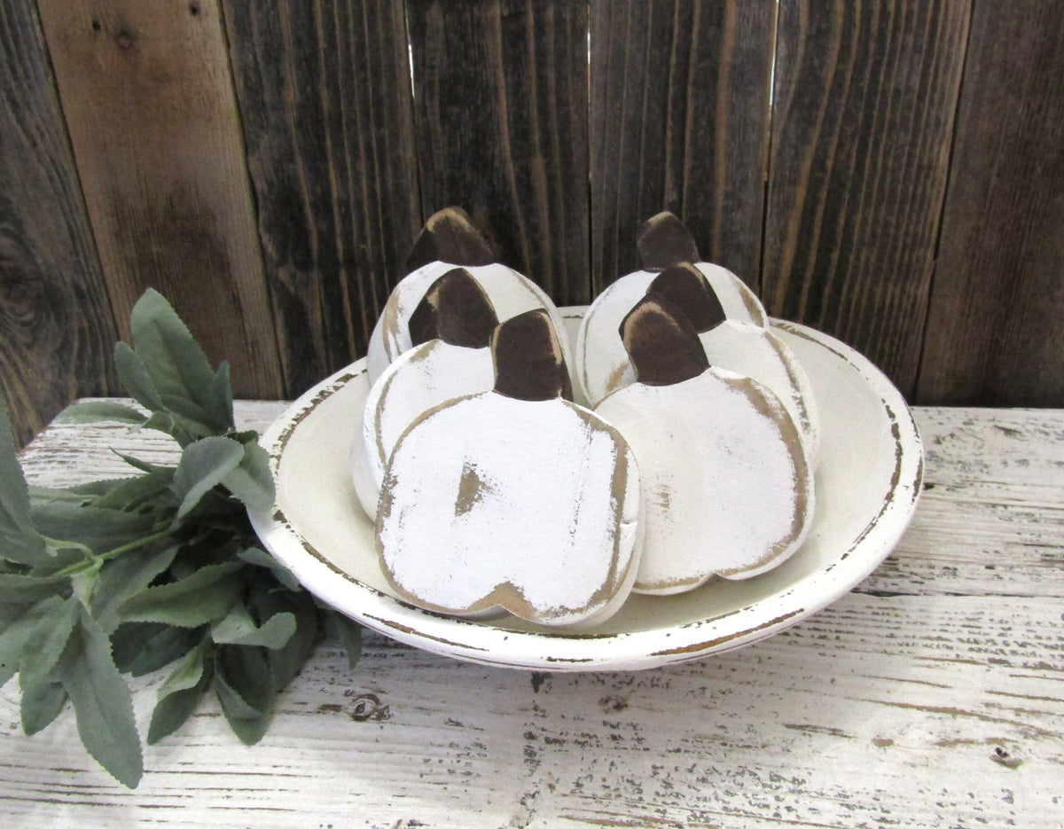 Rustic Chunky Pumpkin Fall Table Decor