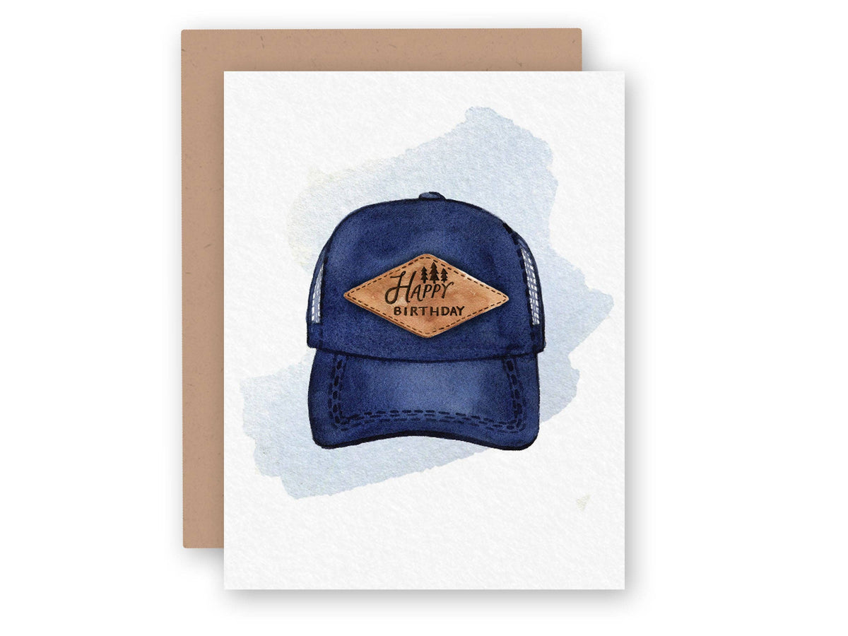 Trucker Hat Birthday Card
