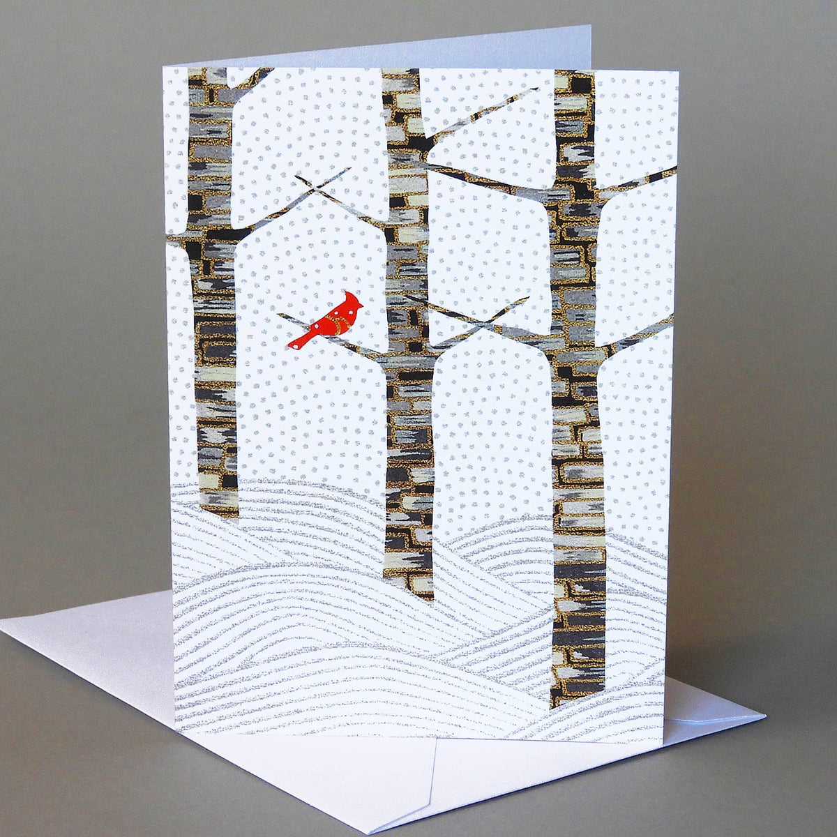 Winter Forest Box: 10 Blank Nature-Inspired Christmas Cards