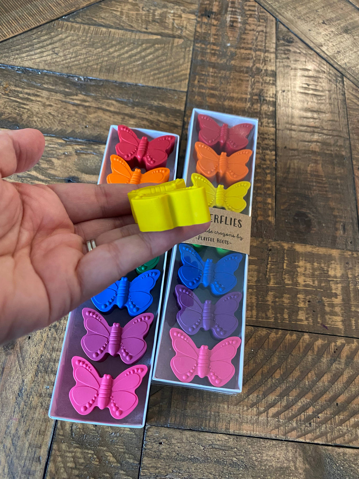 Butterfly Crayon Gift Set