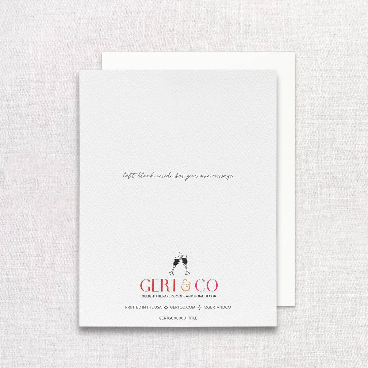 Great Teacher — Thank You Card