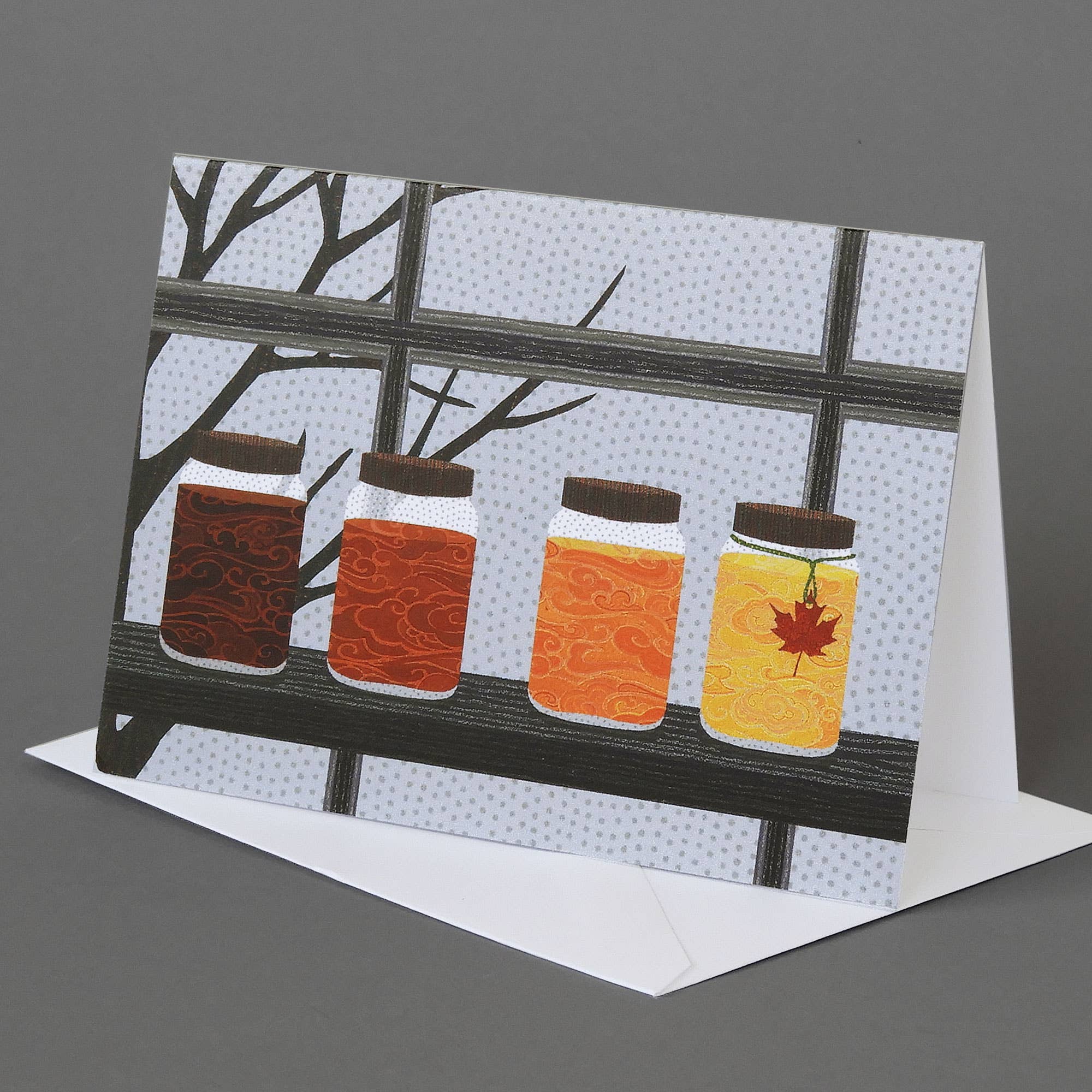 Maple Syrup Notecard