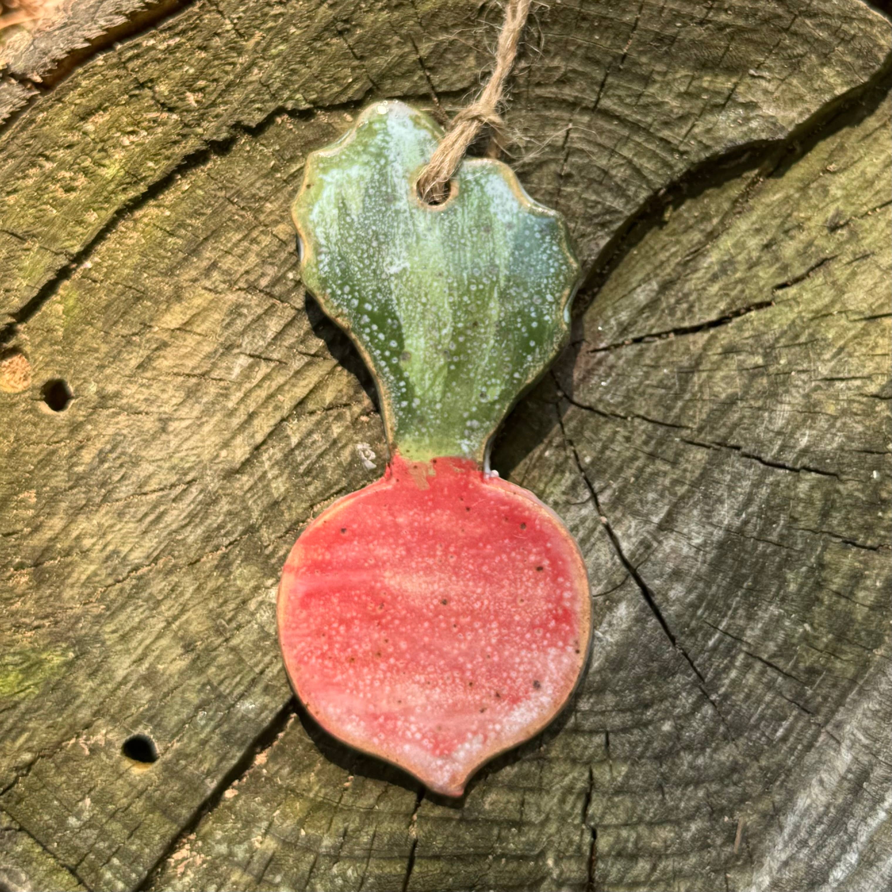 Radish Ornament
