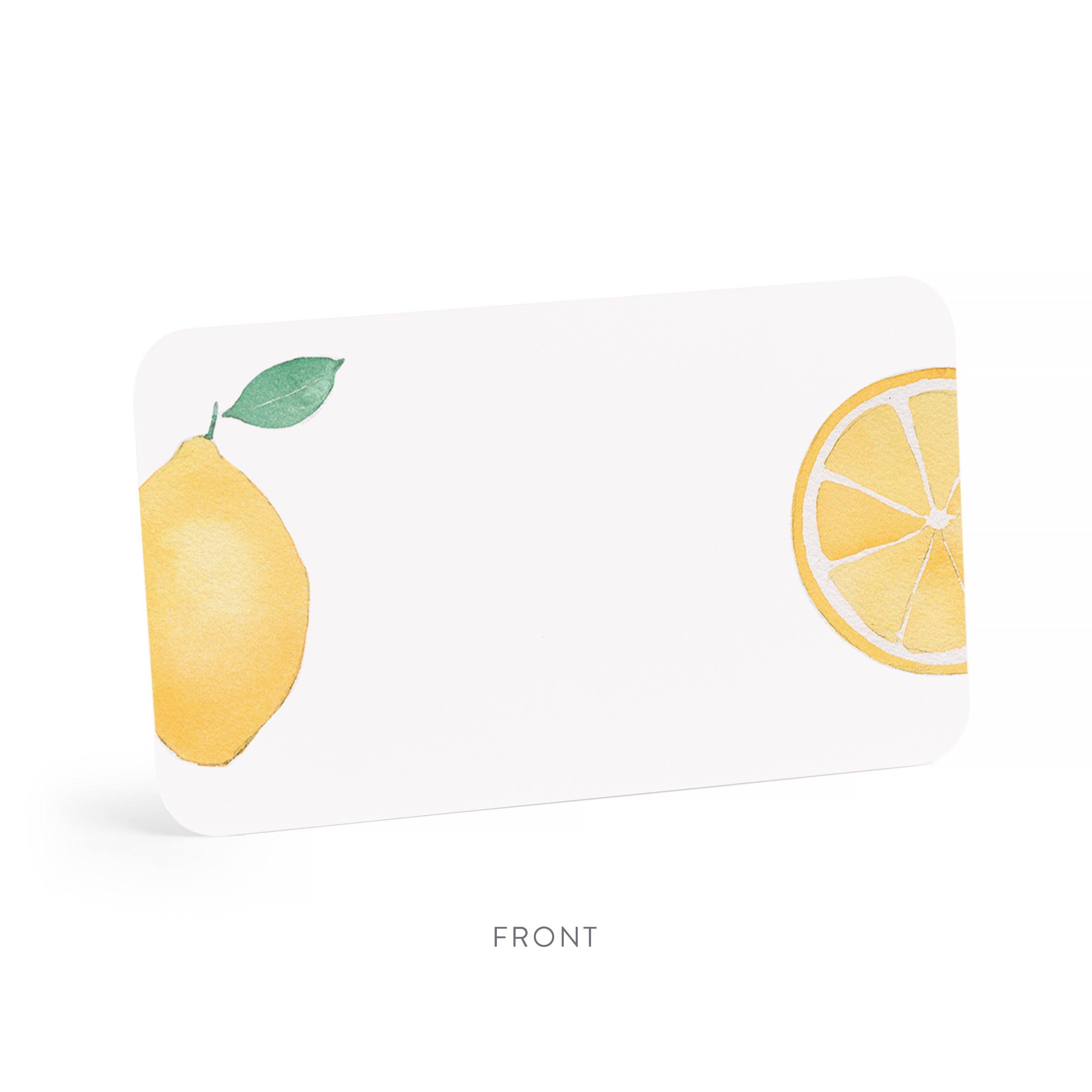 Lemon Little Notes® — Mini Notecard Set