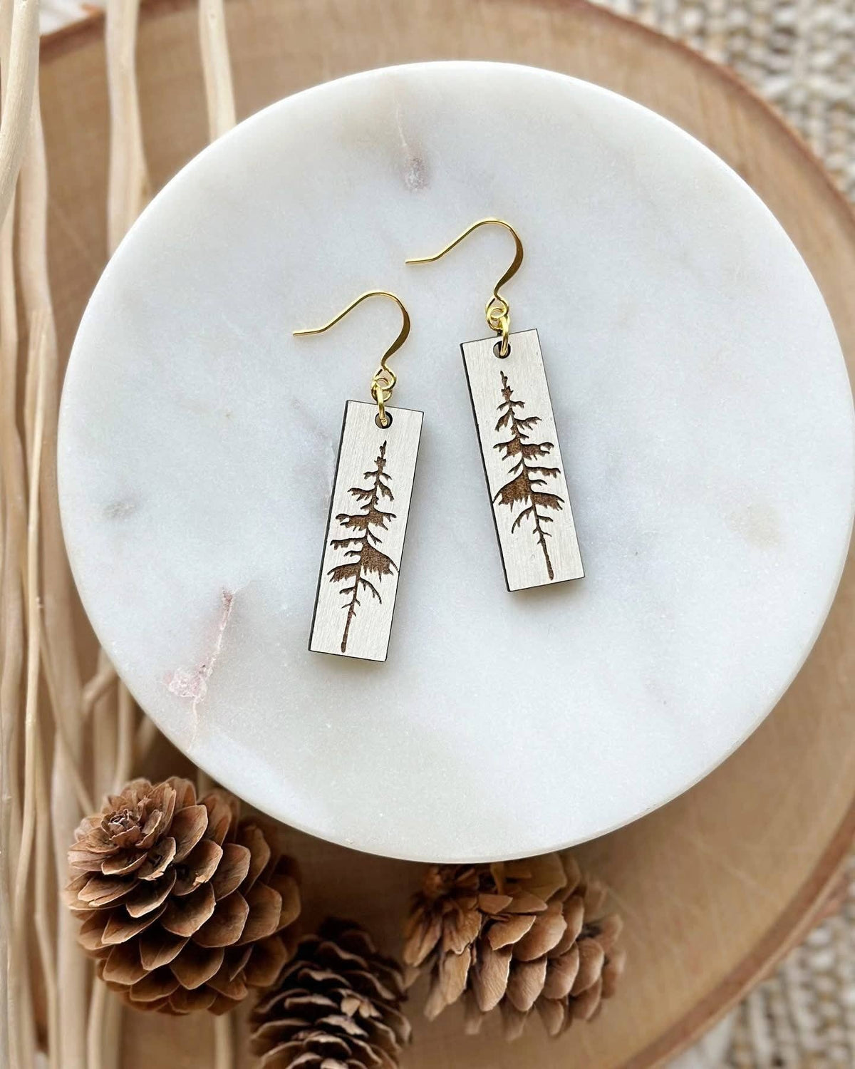 Peaceful Pine Earrings
