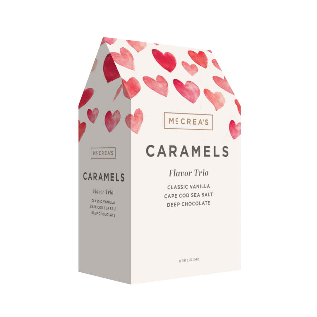 Hugs & Kisses Caramel Gift Box | Flavor Trio