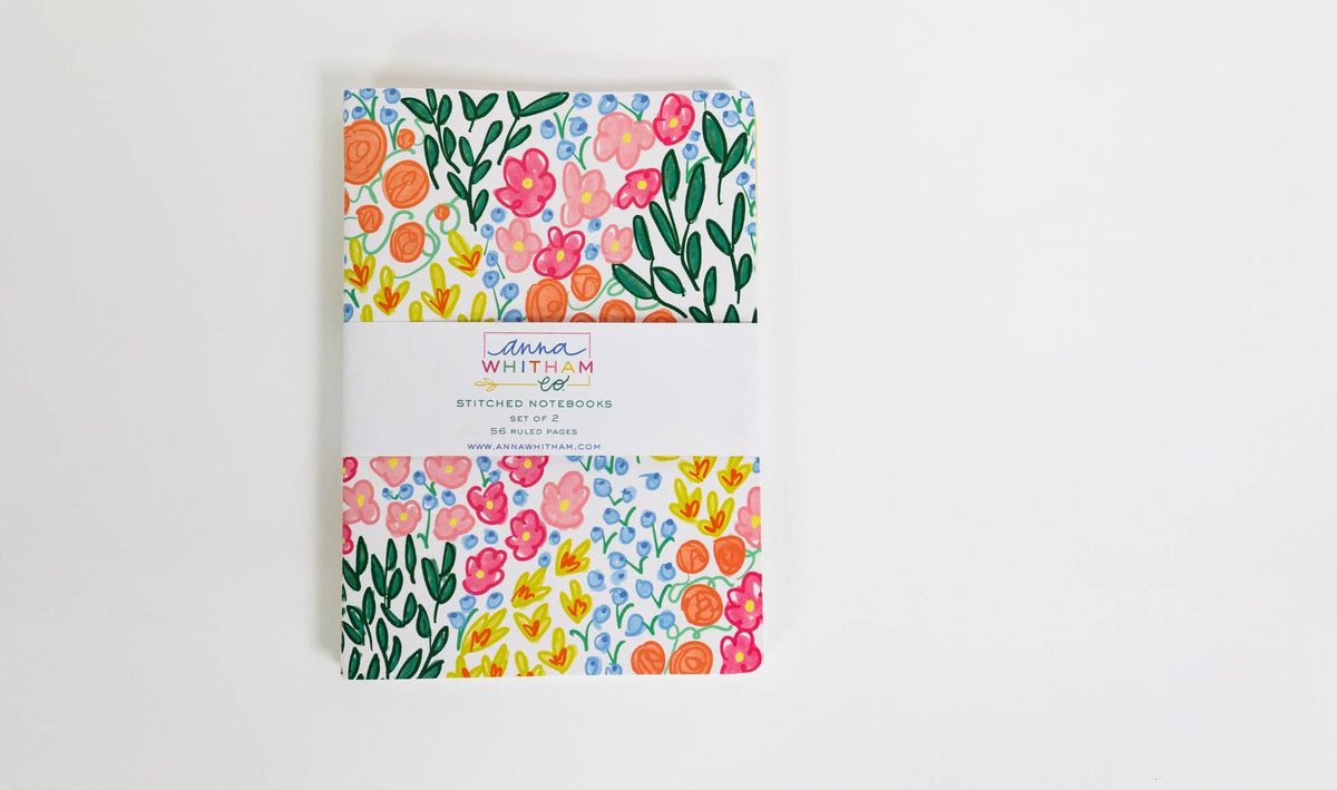 Lauren Floral Notebook Set — Pack of 2