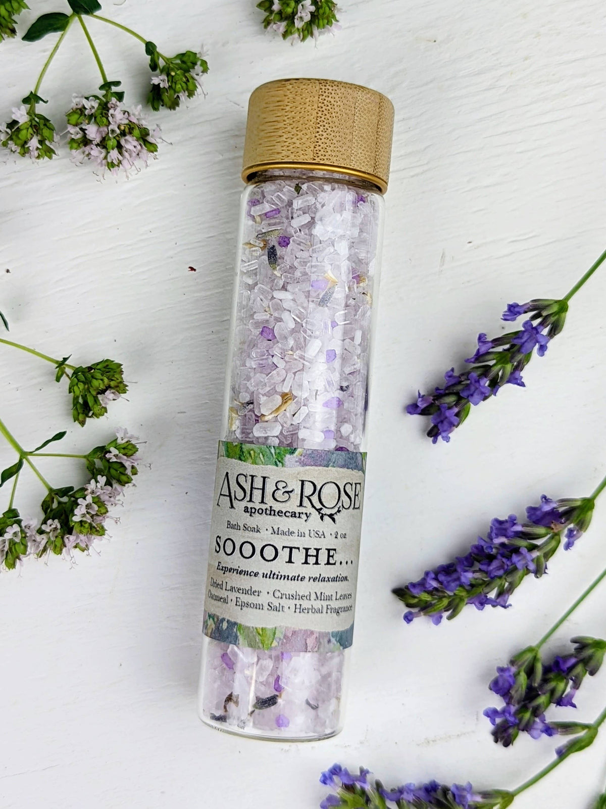 Sooothe Lavender Mint Bath Soak Vial