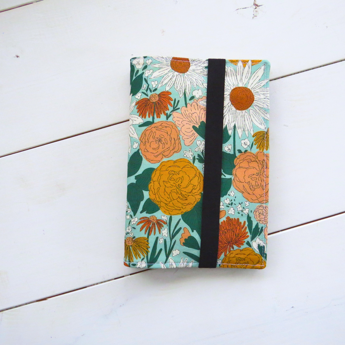 Flower Crayon Holder & Notebook | Handmade Travel Art Kit for Kids