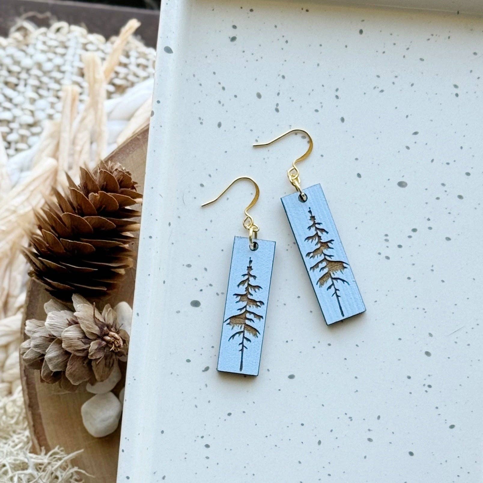 Peaceful Pine Earrings