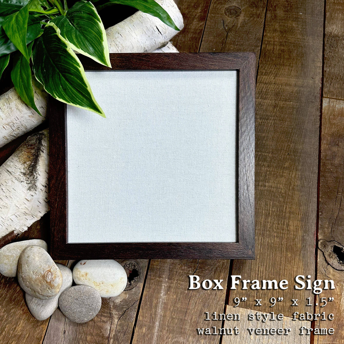 Evergreen Tree Framed Sign