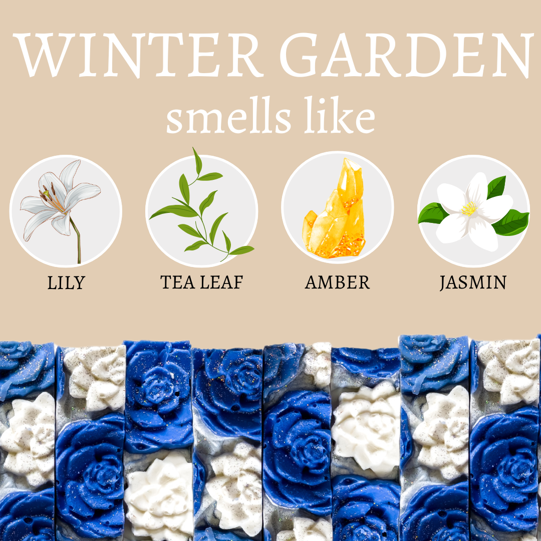 Winter Garden Holiday Soap Bar