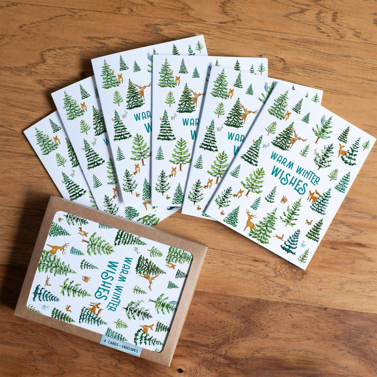 Woodland Holiday Card