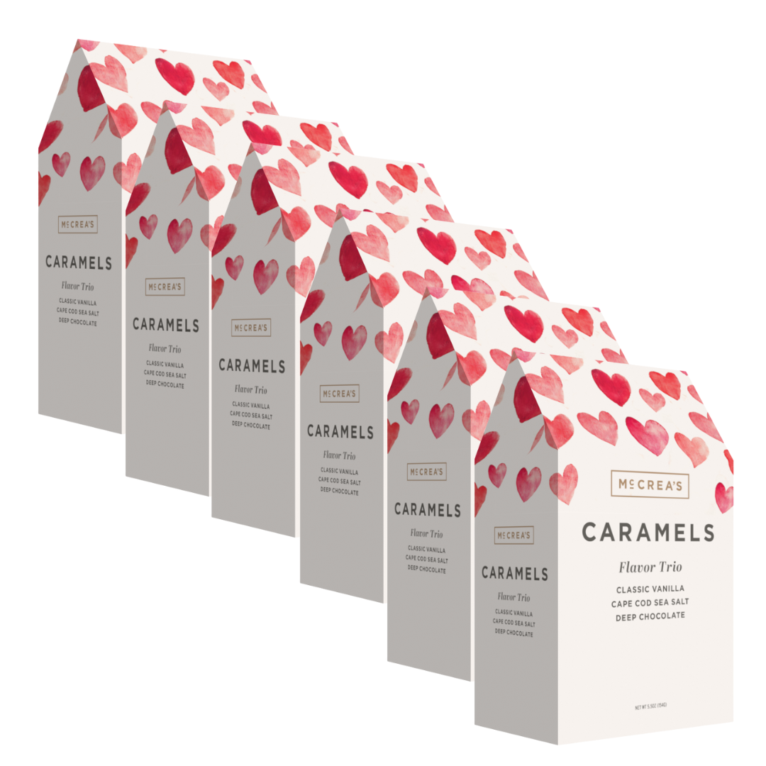 Hugs & Kisses Caramel Gift Box | Flavor Trio
