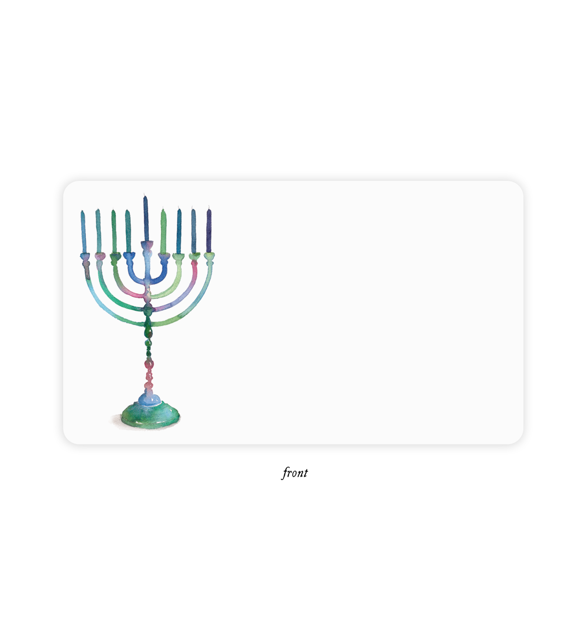 Menorah Little Notes® — Mini Notecard Set