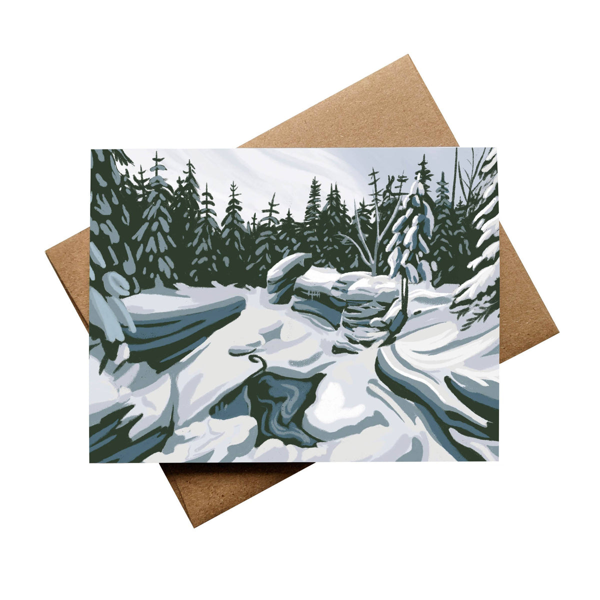 Bretton Woods, NH Notecard