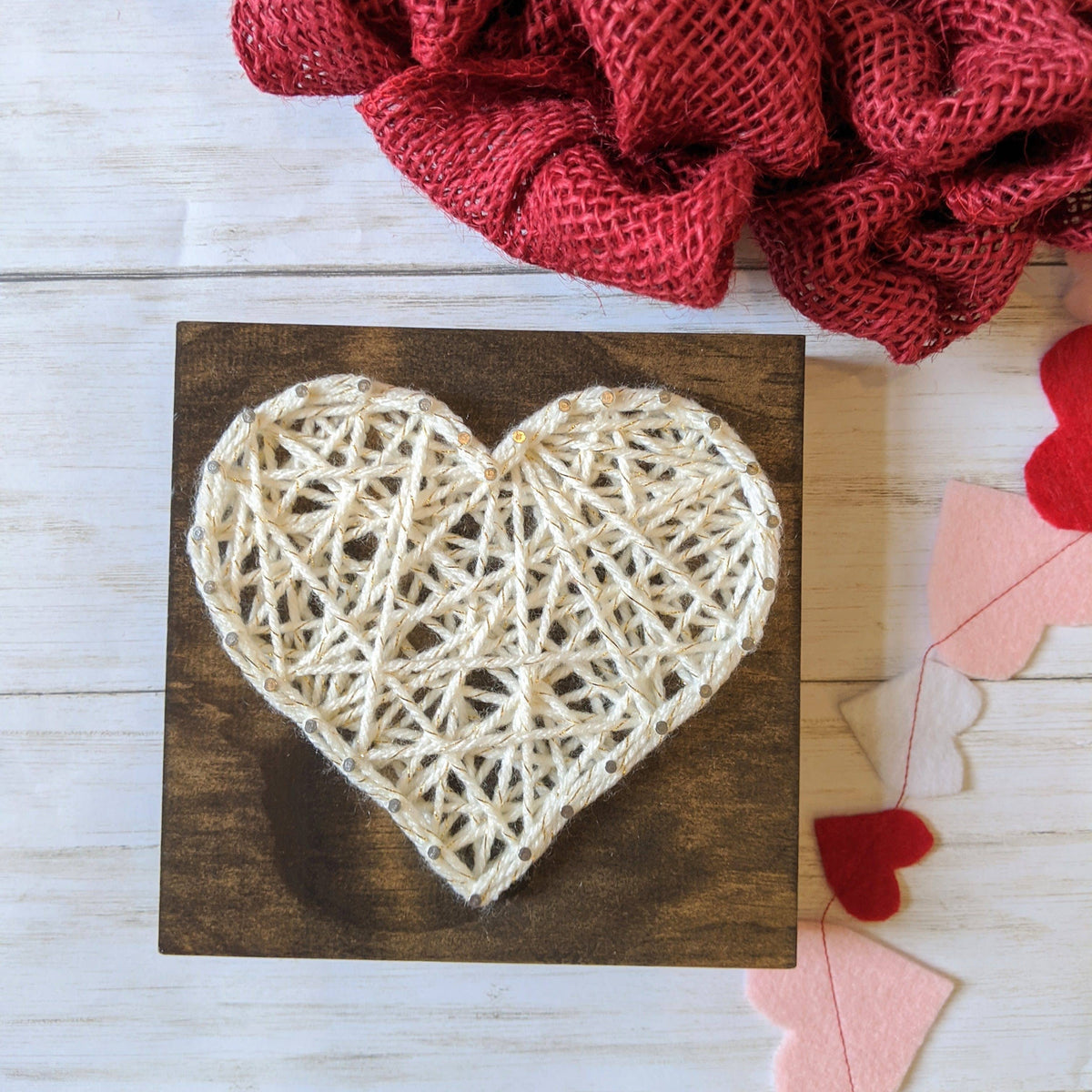 Heart String Art