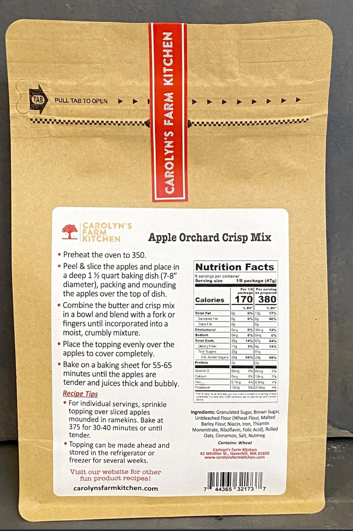 Apple Orchard Crisp Mix