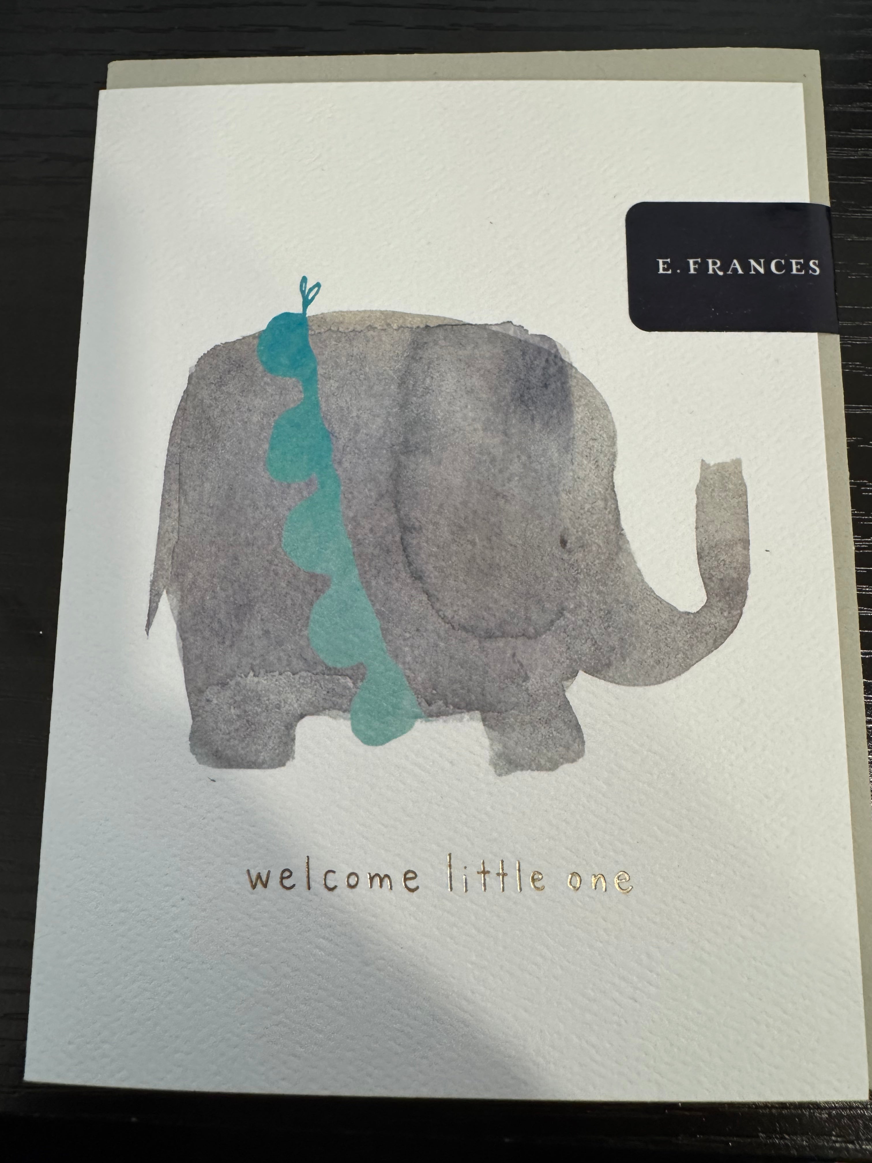 Welcome Little One — New Baby Card