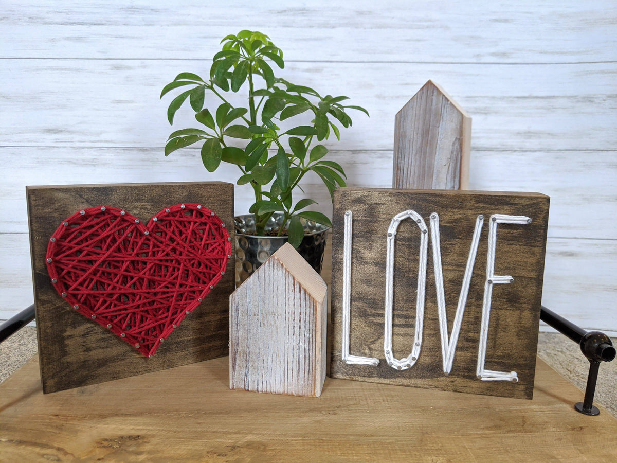 Heart String Art