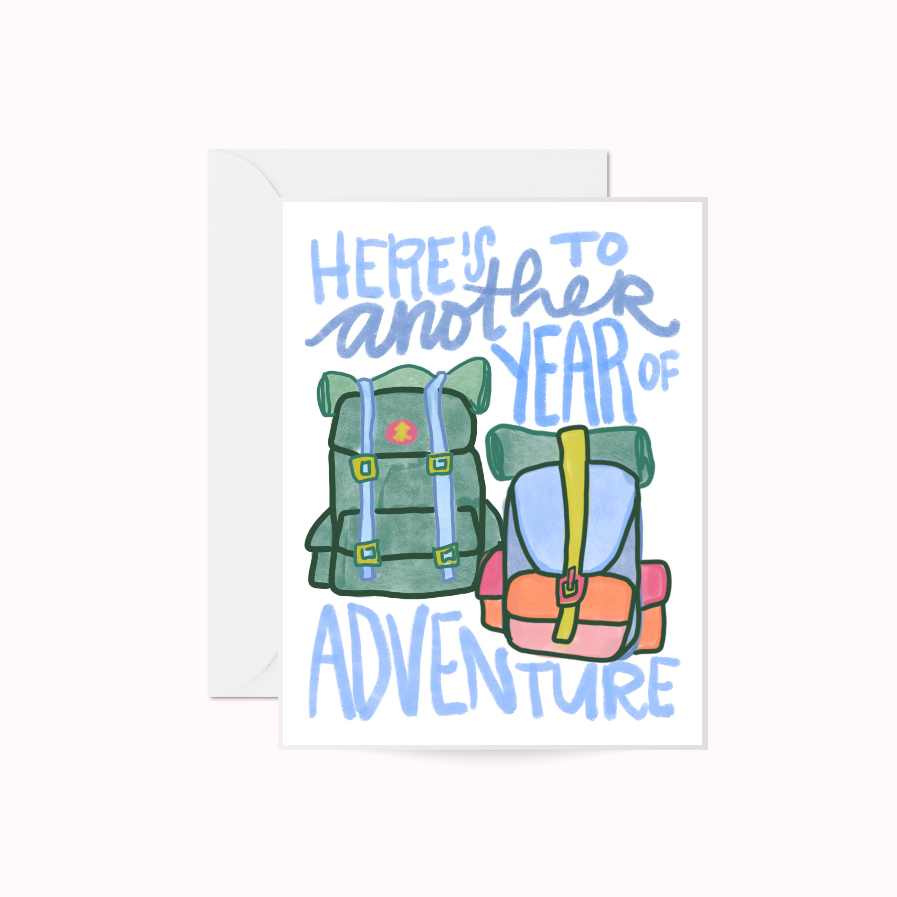 Another Year of Adventure — Anniversary Card