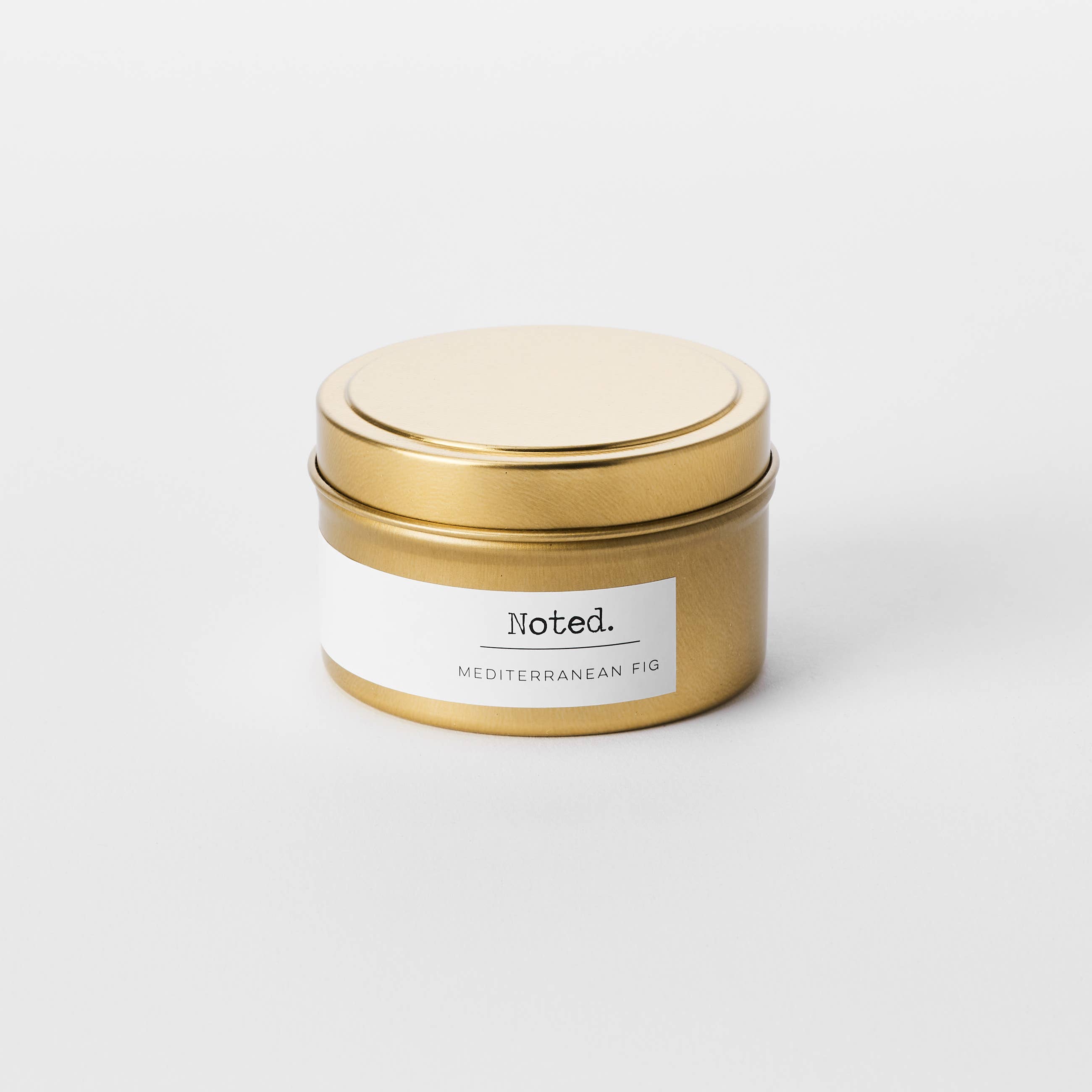Mediterranean Fig Soy Candle | 5 oz Gold Tin