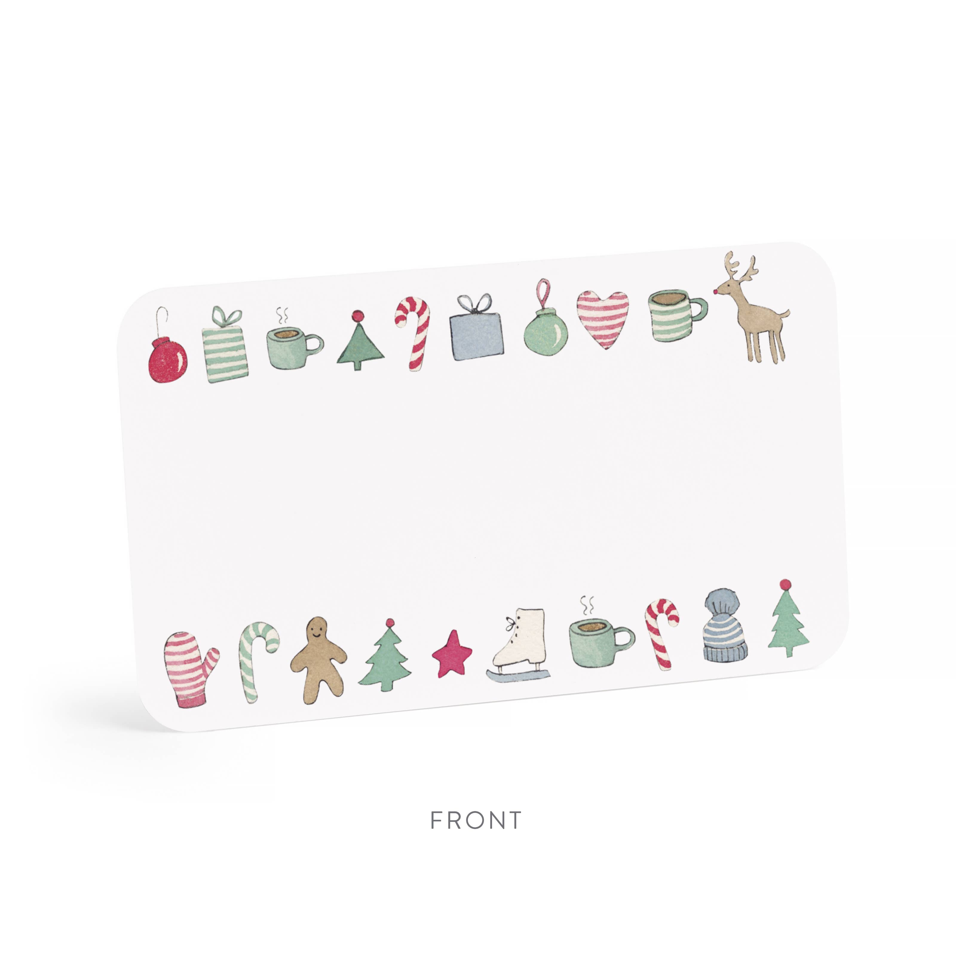 Merry Motif Little Notes® — Holiday Mini Card Set