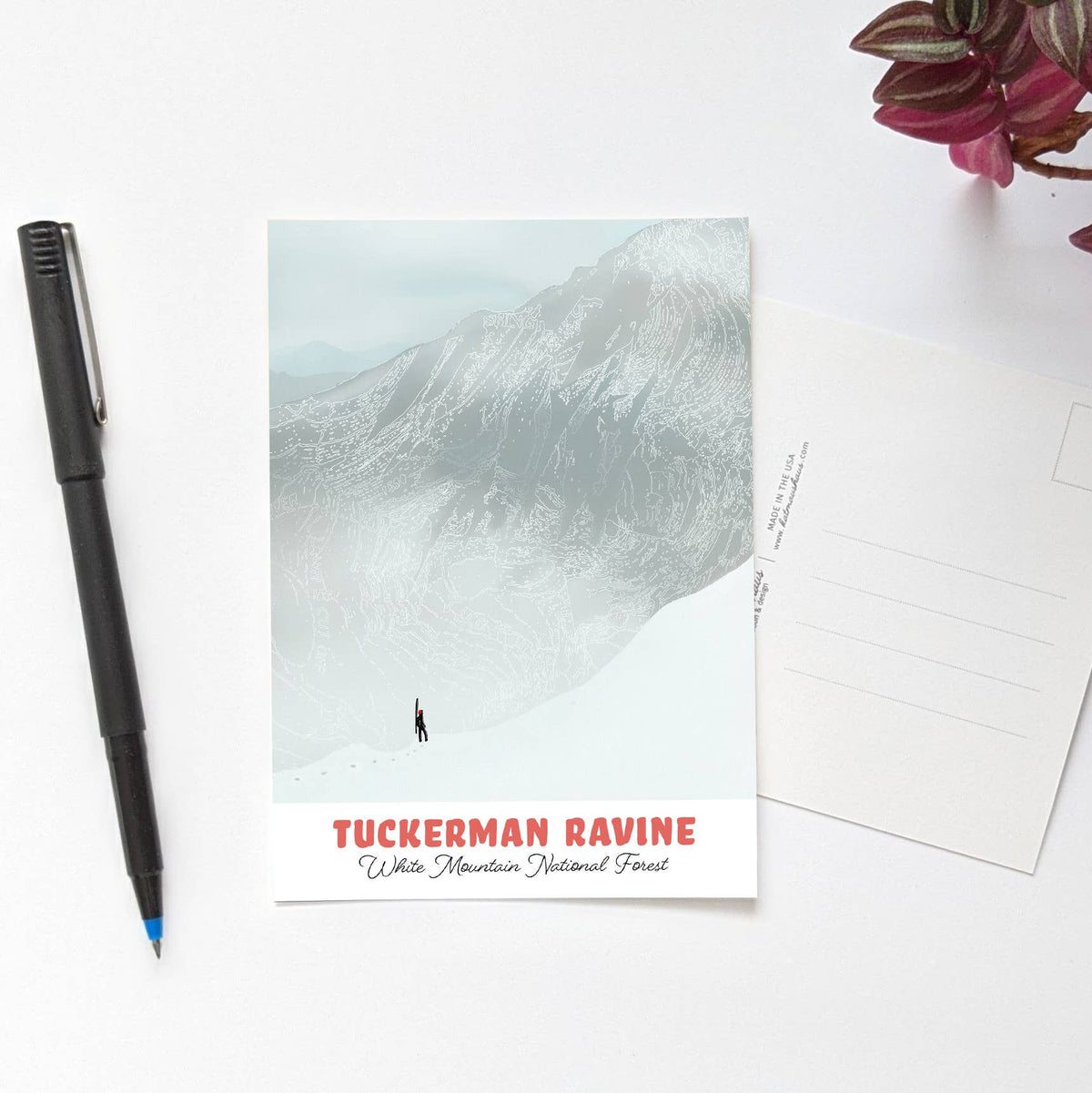 Tuckerman Ravine Postcard