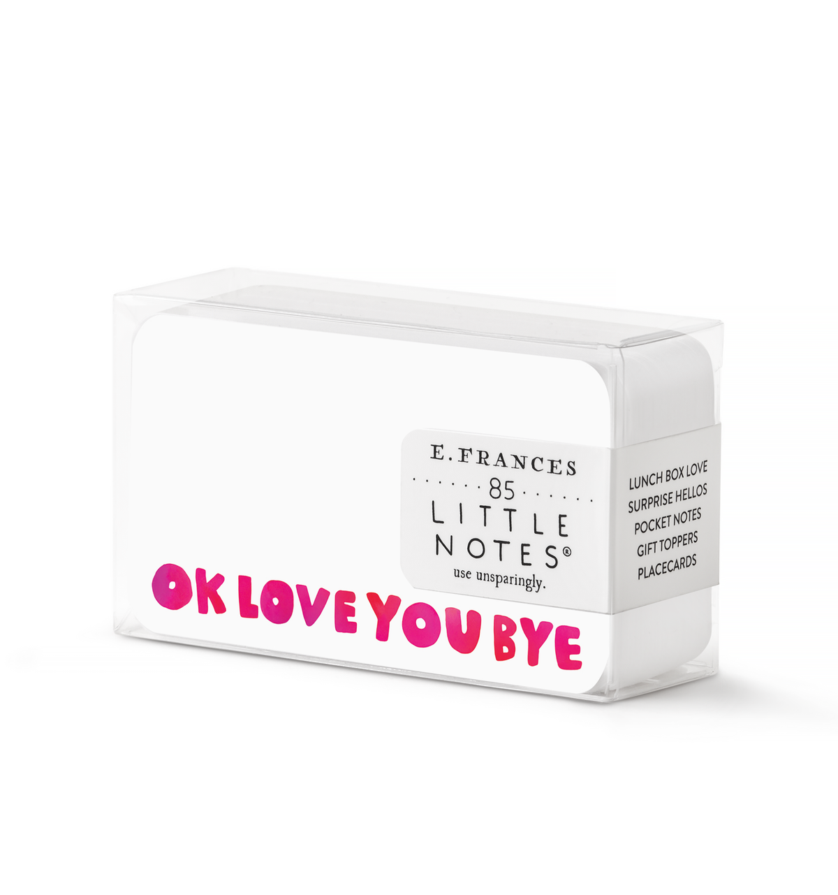 Ok Love You Bye Little Notes® — Mini Notecard Set