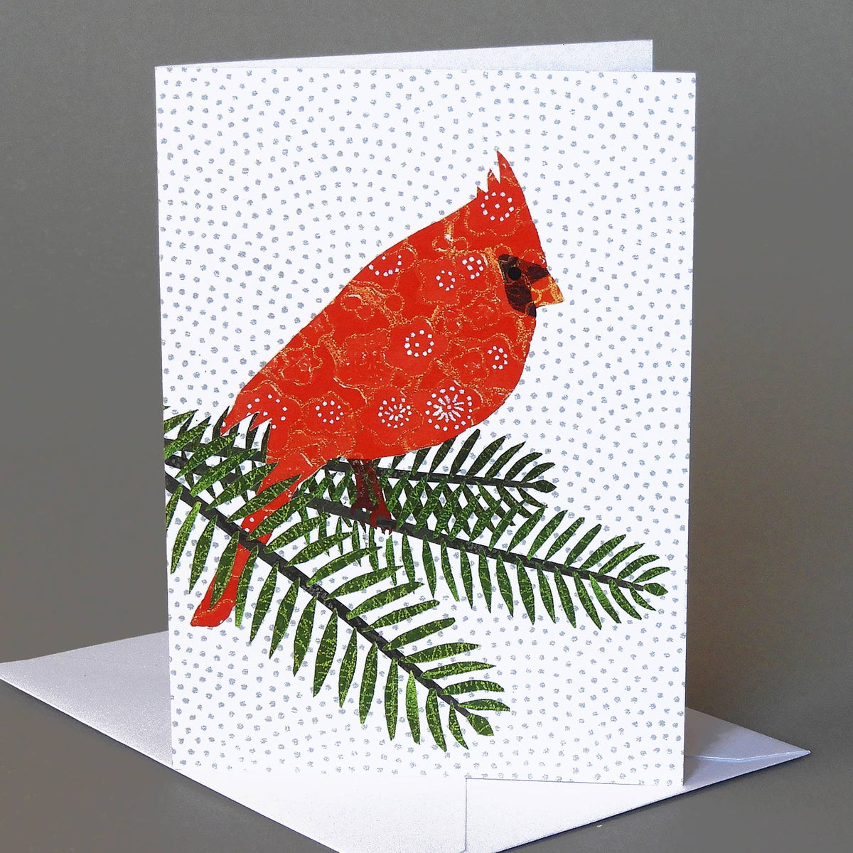 Cardinal Box: 10 Blank Nature-Inspired Christmas Cards
