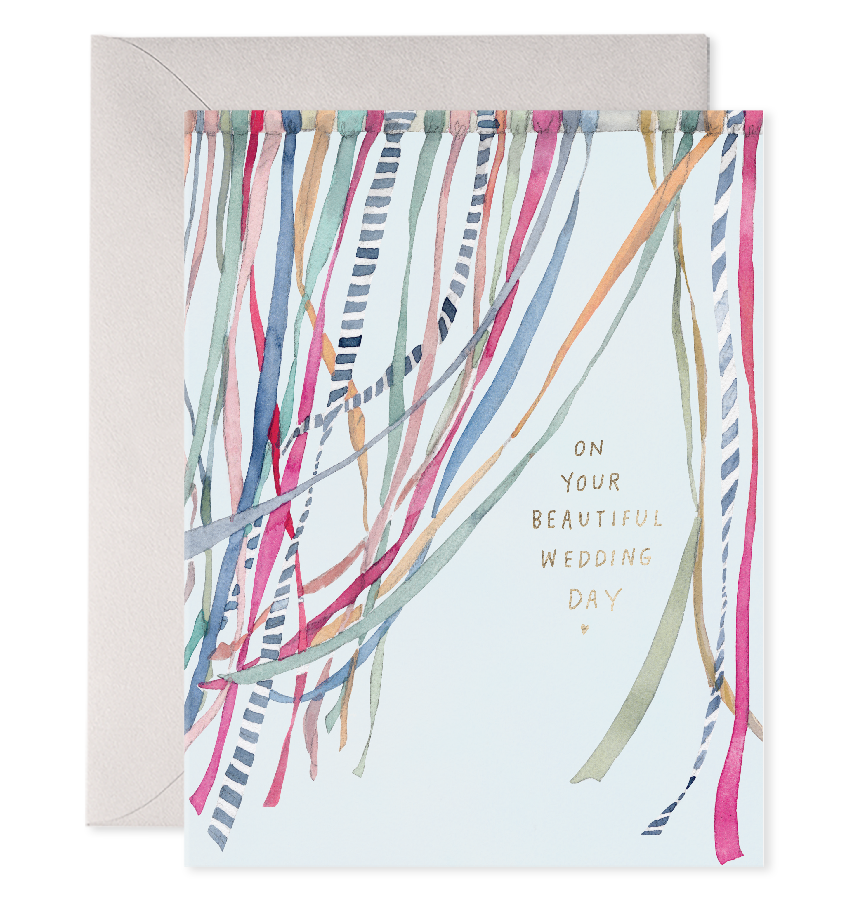 Wedding Ribbons — Wedding & Bridal Shower Card