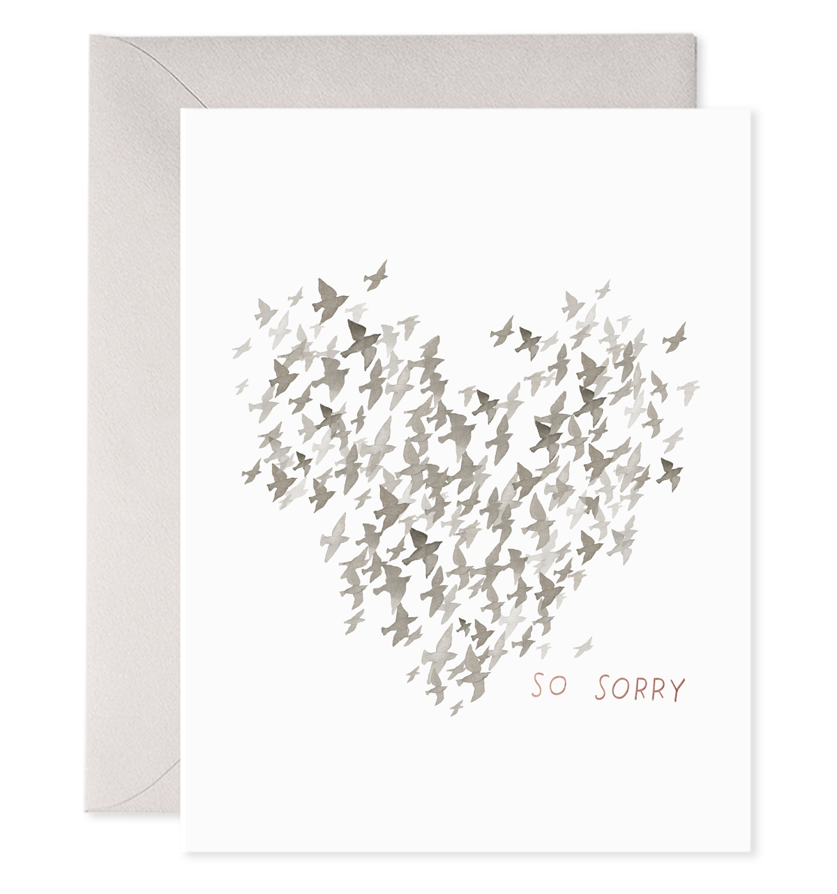 So Sorry Starlings — Condolence Card
