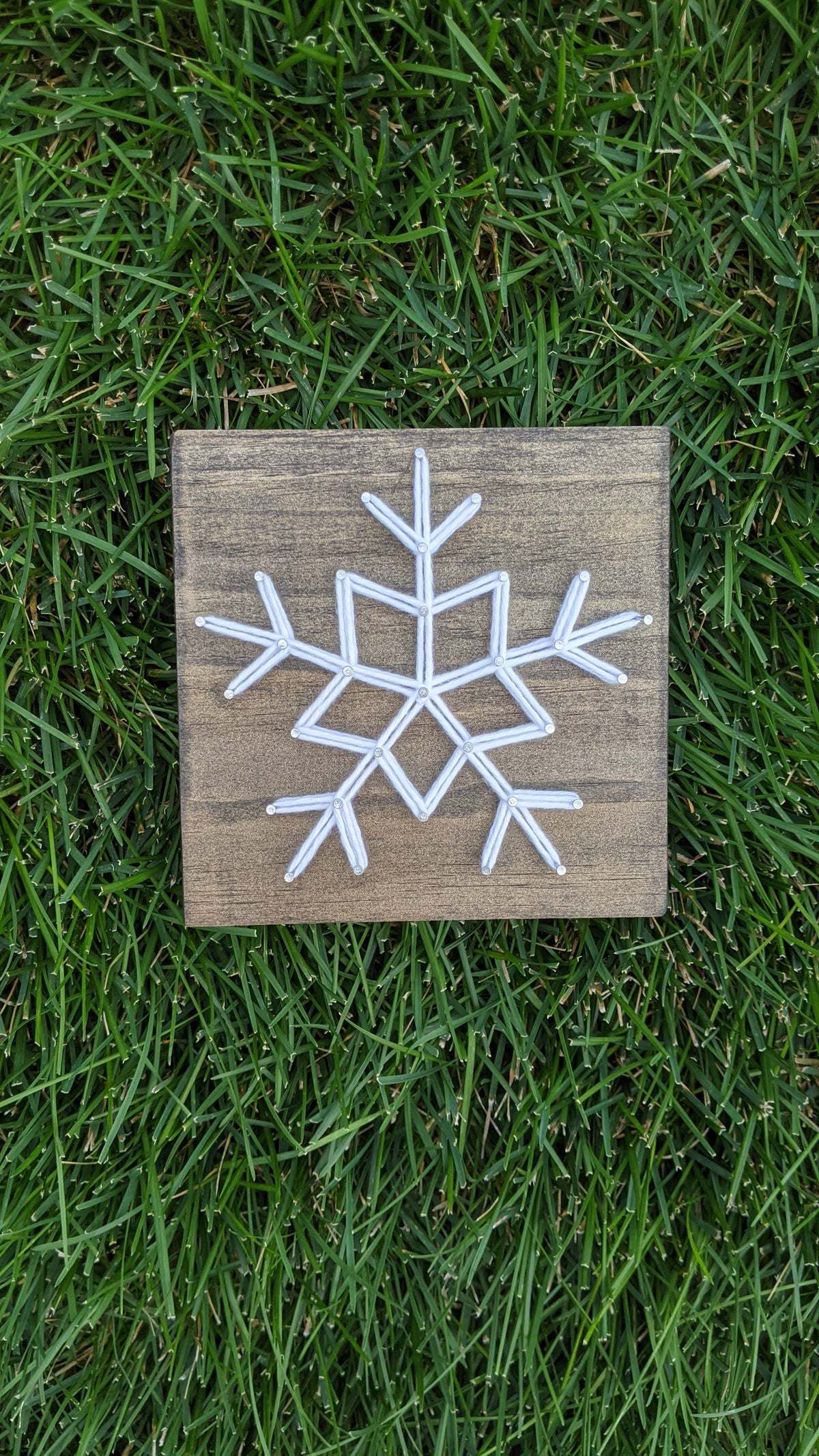 Snowflake String Art - Five Point