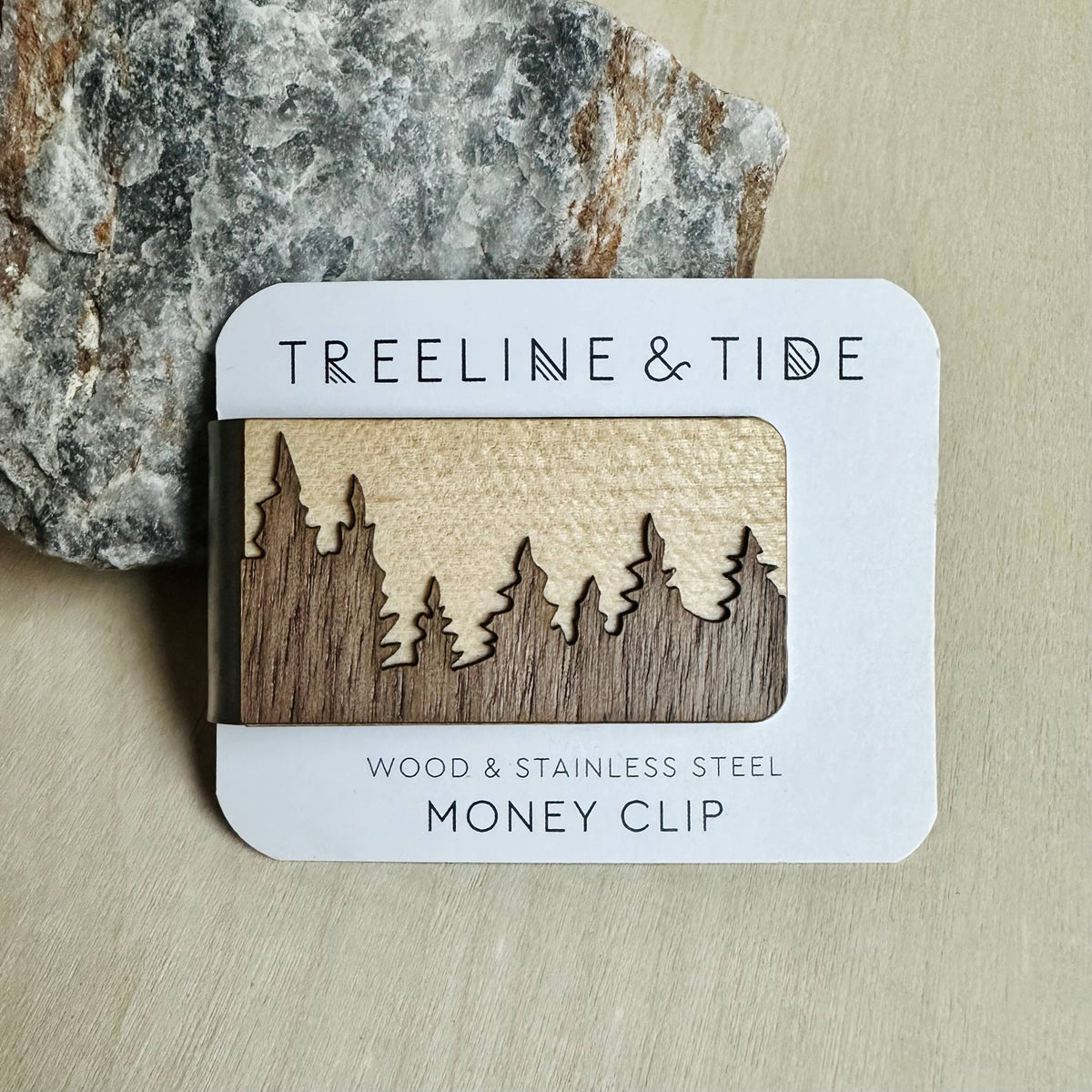 Lines Money Clip