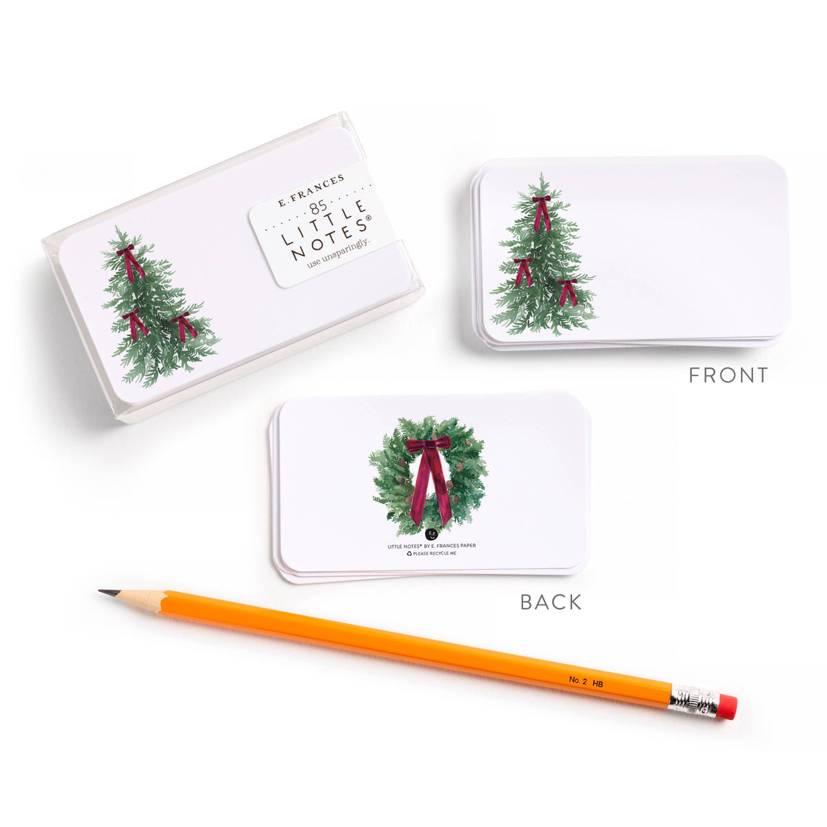 Velvet Bow Tree Little Notes® — Mini Card Set