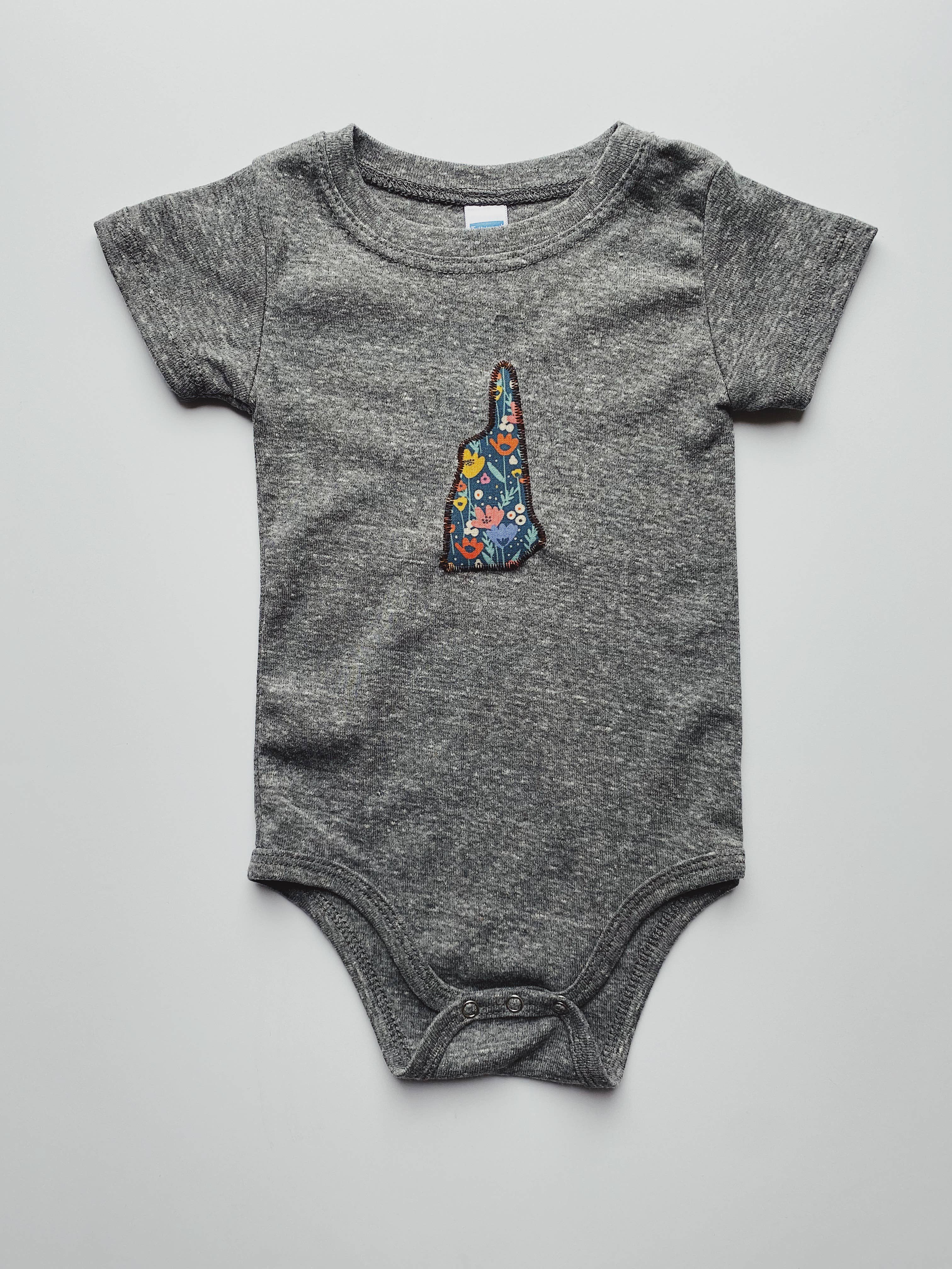 New Hampshire Baby Bodysuit — Wildflower