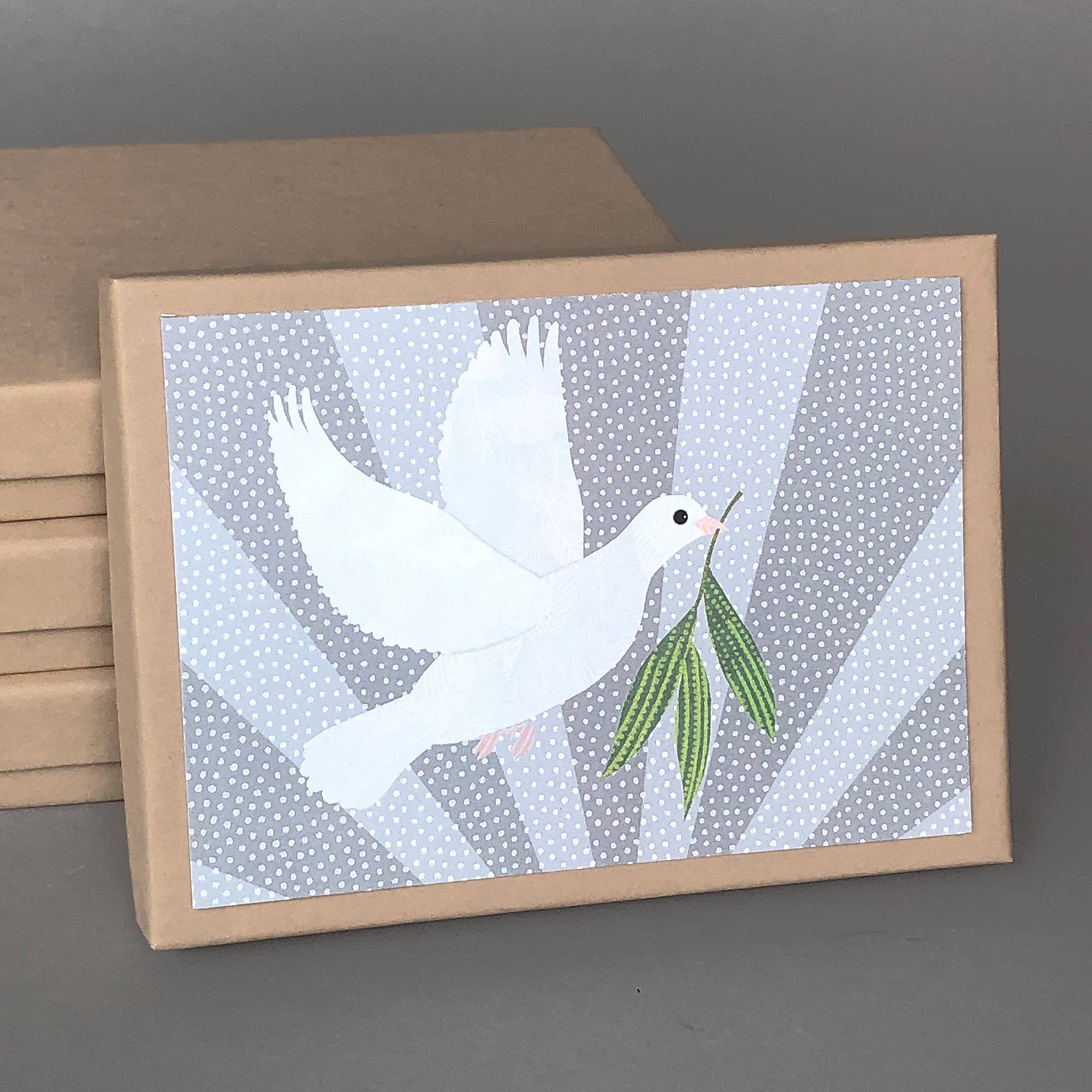 Dove Box: 10 Blank Christmas Cards