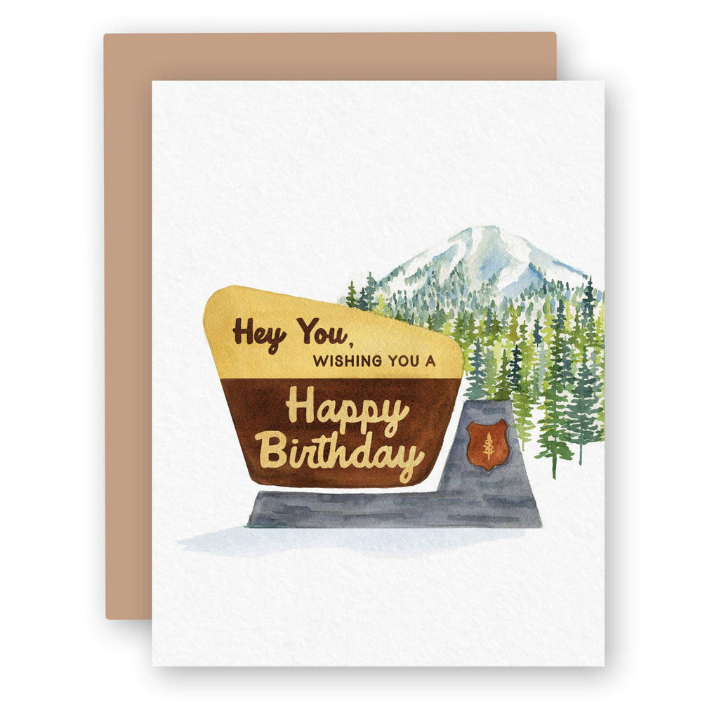 Hey You! | National Park Birthday Card