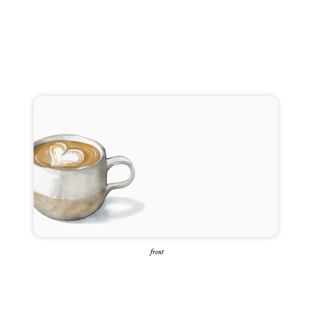 Latte Little Notes® — Mini Notecard Set